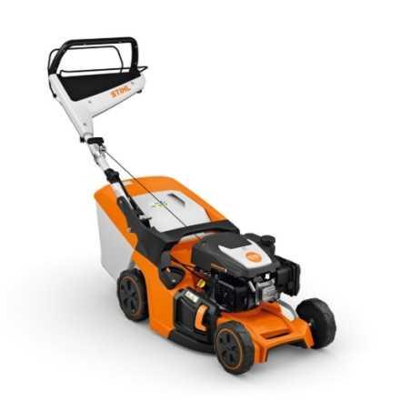 Cortacésped STIHL RM 443 T 139cc Corte 41 cm 4 en 1 Cesta 55 Lt Autopropulsada | Newgardenmac.com