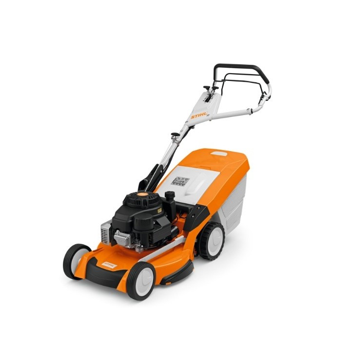 STIHL RM655YS 179ccm Benzin-Rasenmäher 53 cm mit 70 lt selbstfahrendem Grasfangkorb | Newgardenmac.com