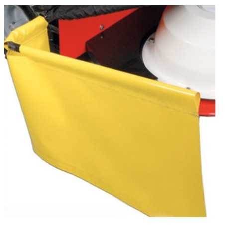 Tendina paraerba regolabile BLUEBIRD da 0 a 40 cm per decespugliatore a ruote | Newgardenmac.com