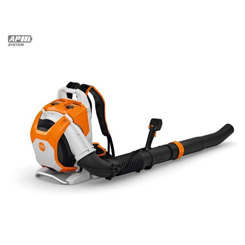 Souffleur sans fil STIHL BRA500, 72 V, vitesse d'air maximale 109 m/s
