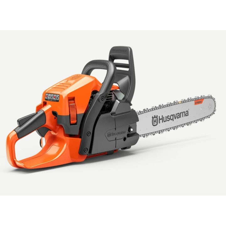 HUSQVARNA 445S 50.2cc 2.2kW petrol chainsaw, 38cm bar length | Newgardenmac.com