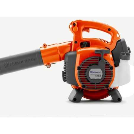 HUSQVARNA 125B 28cc Benzin-Gebläse Luftgeschwindigkeit 76 m/s