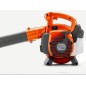 HUSQVARNA 125B 28cc petrol blower air speed 76 m/s