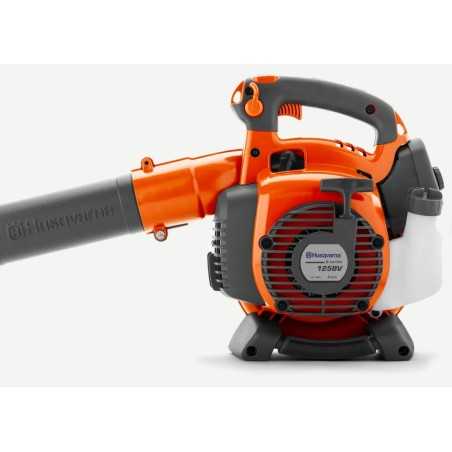HUSQVARNA 125BVx 28ccm Benzin-Gebläse Luftgeschwindigkeit 76 m/s