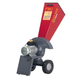 FBC BIO.M5.30 bio-shredder chipper with 3 HP single-phase electric motor | Newgardenmac.com