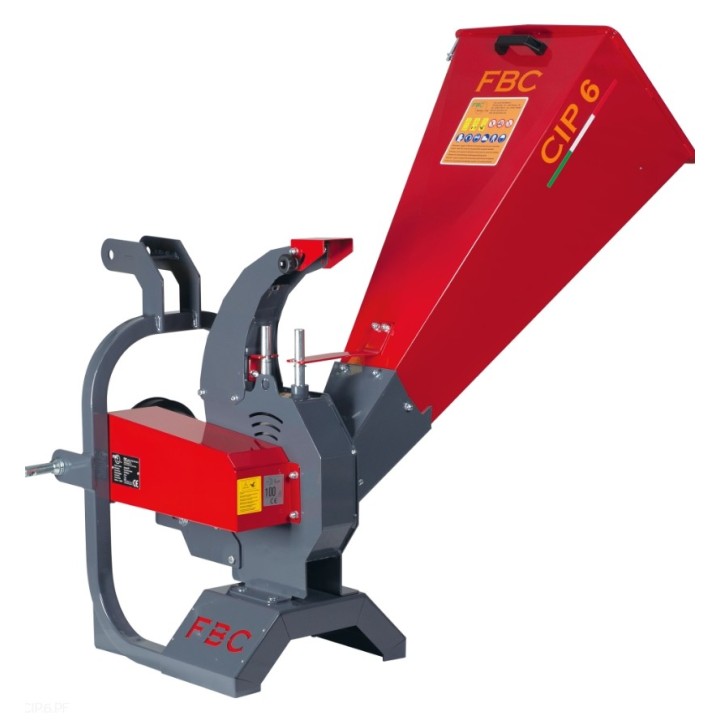 Cippatore biotrituratore FBC CIP.6.PF presa di forza cardano trattore min 14Hp | Newgardenmac.com