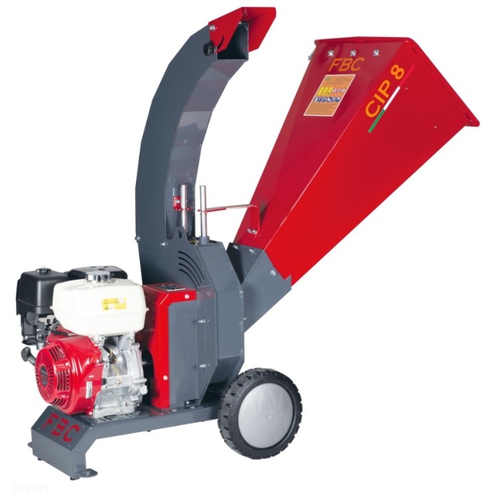 Chipper bio-shredder FBC CIP.8.13H engine Honda GX 390 cc 1 blade 6 hammers | Newgardenmac.com