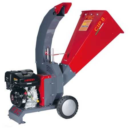 Bio chipper-shredder FBC CIP.8.13A Loncin G390F engine 1 blade 6 hammers | Newgardenmac.com