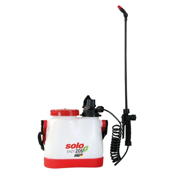 Bomba de hombro a batería SOLO 206 EAZY, capacidad de 6 L, presión de 2,5 bar | Newgardenmac.com