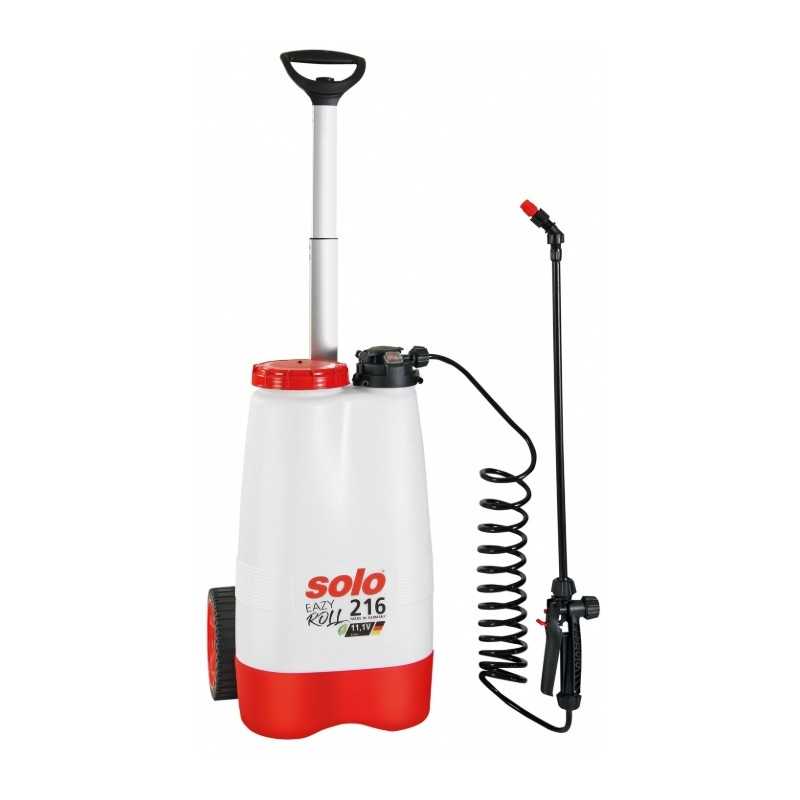 Pompe à chariot à batterie SOLO 216, capacité de 16 L, pression de 2,5 bars