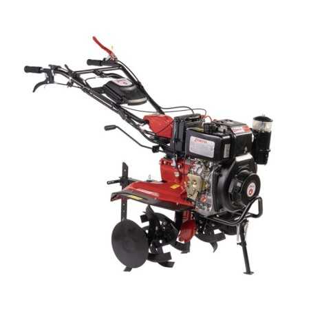 Motozappa diesel ZANETTI ZDT 70.21 SC-E 296cc 4kW fresa di serie 100cm | Newgardenmac.com