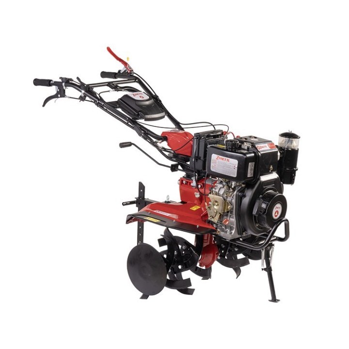 Diesel tiller ZANETTI ZDT 70.21 SC-E 296cc 4kW standard tiller 100cm | Newgardenmac.com