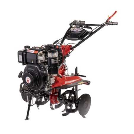 Diesel tiller ZANETTI ZDT 70.21 SC-E 296cc 4kW standard tiller 100cm