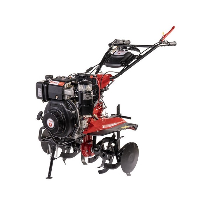 Diesel tiller ZANETTI ZDT 70.21 SC-E 296cc 4kW standard tiller 100cm | Newgardenmac.com
