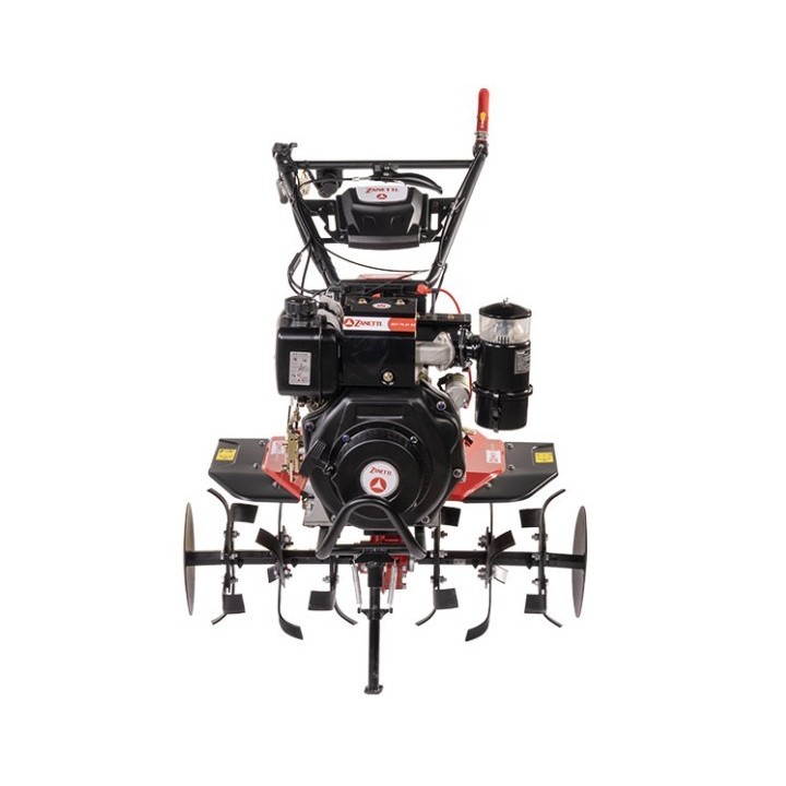 Motozappa diesel ZANETTI ZDT 70.21 SC-E 296cc 4kW fresa di serie 100cm | Newgardenmac.com