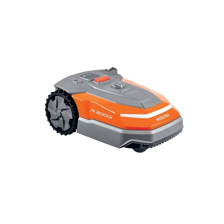 OLEOMAC R 2000i Mähroboter für Flächen bis zu 2000 m² mit 250 m langem Begrenzungskabel | Newgardenmac.com