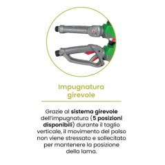 ACTIVE SHARK 1200W cordless hedge trimmer, blade length 60-75 cm | Newgardenmac.com