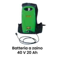 Batterie dorsale ACTIVE 40V 20Ah avec chargeur et sangle inclus | Newgardenmac.com