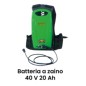 ACTIVE 40V 20Ah backpack battery with charger included and strap