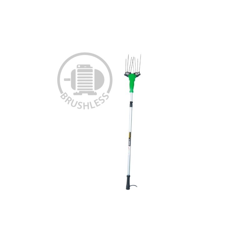 Cosechadora de aceitunas ACTIVE E-5000 de 600 W, alimentada por batería, tamaño L - XL
