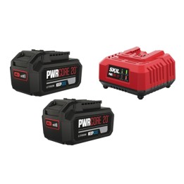 Kit 2 batteries 20V 4.0Ah + standard charger 20V 2.4A SKIL 3112 BA | Newgardenmac.com