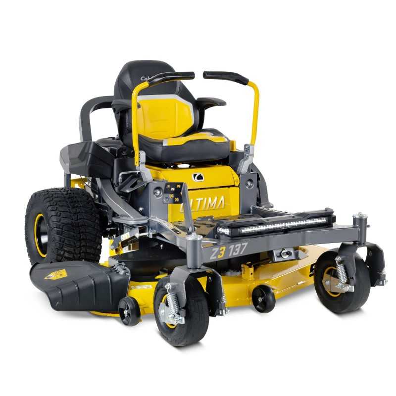 Tractor cortacésped de palanca CUB CADET Z3 137 de 726 cc, ancho de corte de 137 cm, tres cuchillas