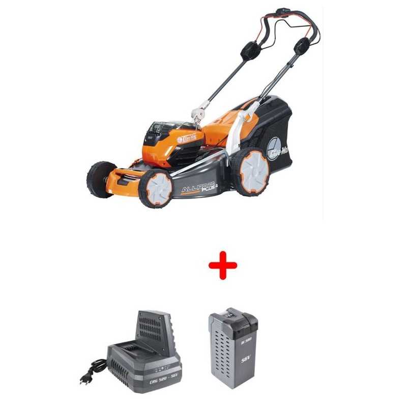 Tagliaerba rasaerba tosaerba a batteria OLEOMAC Gi553V 56V larghezza taglio 51cm