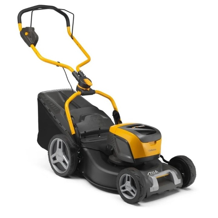 Tagliaerba a batteria STIGA COLLECTOR 548e KIT 48V larghezza taglio 46 cm | Newgardenmac.com