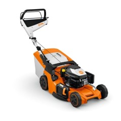 STIHL RM 453 T petrol lawnmower, 166 cc, 51 cm cutting width, 55 L grass catcher | Newgardenmac.com