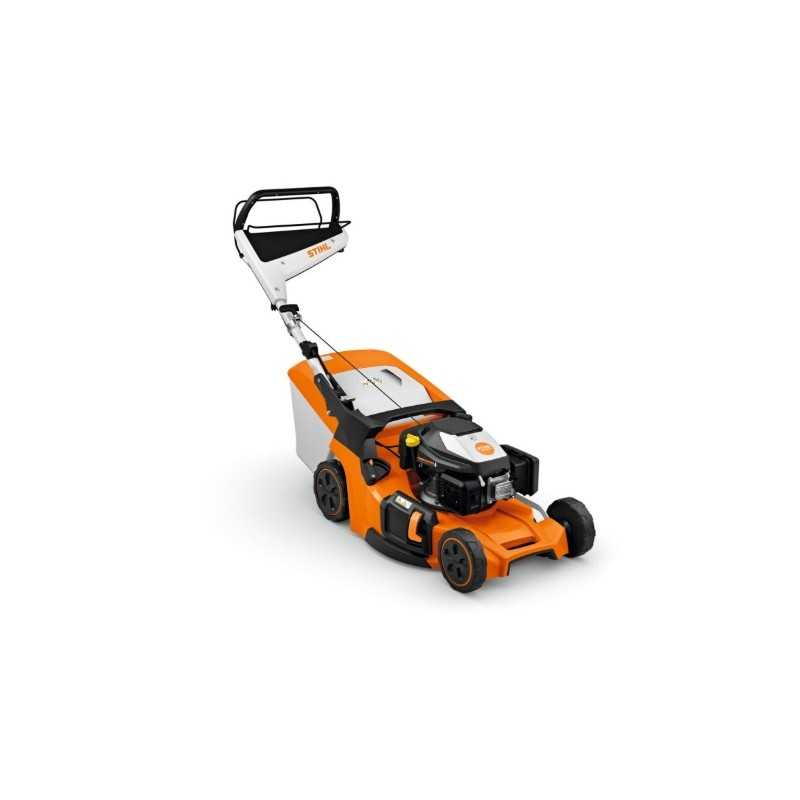 Tagliaerba a scoppio STIHL RM 453 T 166 cc larghezza taglio 51 cm cesto 55 L