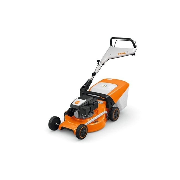 Cortacésped de gasolina STIHL RM 253, 127 cc, ancho de corte de 51 cm, recolector de césped de 55 L | Newgardenmac.com