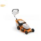 Tondeuse à gazon sans fil STIHL RMA 253 T, largeur de coupe 51 cm, bac de ramassage 55 L