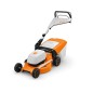 Tondeuse à gazon sans fil STIHL RMA 253 T, largeur de coupe 51 cm, bac de ramassage 55 L