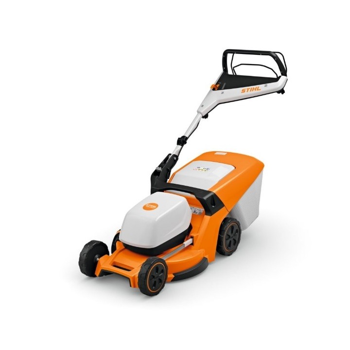 Tondeuse à gazon sans fil STIHL RMA 448 V, largeur de coupe 46 cm, bac de ramassage 52 L | Newgardenmac.com