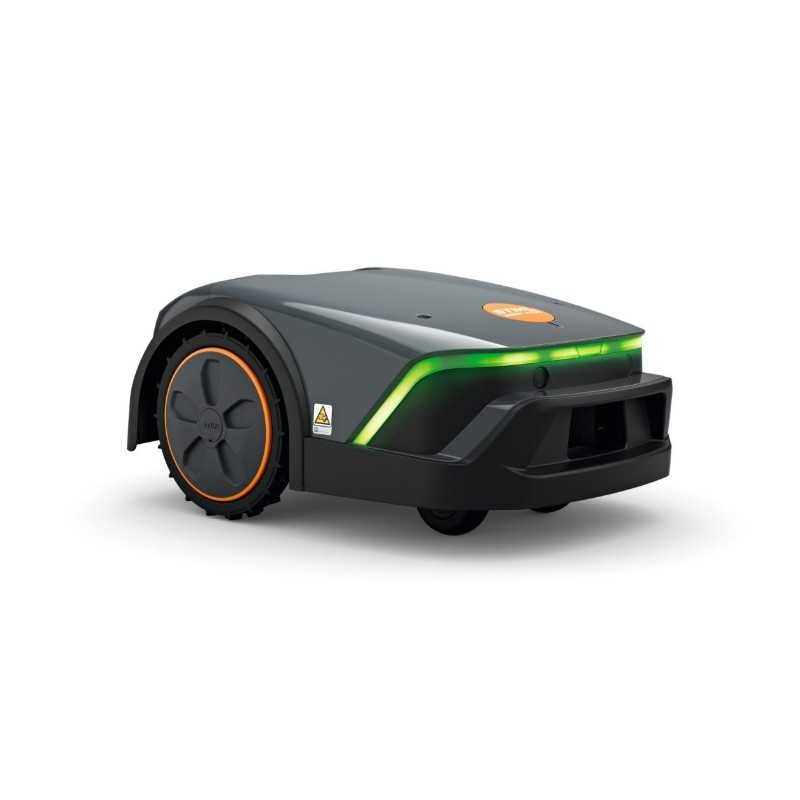 STIHL iMOW 3 EVO robot lawnmower with WiFi, Bluetooth, and App connectivity