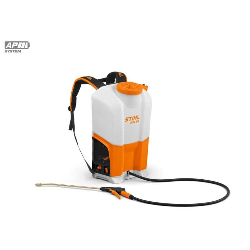 Pulvérisateur à batterie STIHL SGA 85 36 V, pression de 1 à 6 bars, lance en laiton