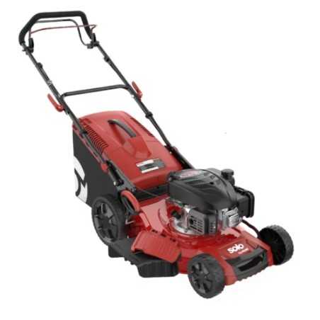 Tondeuse à gazon thermique SOLO 4716 SP-A, largeur de coupe 46 cm, bac de ramassage de 65 L | Newgardenmac.com