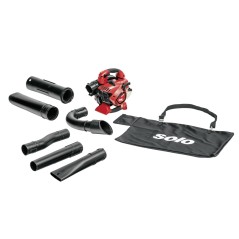 SOLO 442 27.6 cc petrol blower vacuum including suction kit | Newgardenmac.com