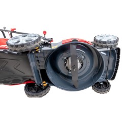 Cortacésped de gasolina AMA NRS 465T de 146 cc, ancho de corte de 46 cm, recolector de césped de 60 L | Newgardenmac.com