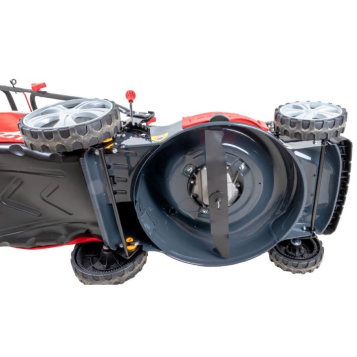 Cortacésped de gasolina AMA NRS 465T de 146 cc, ancho de corte de 46 cm, recolector de césped de 60 L | Newgardenmac.com