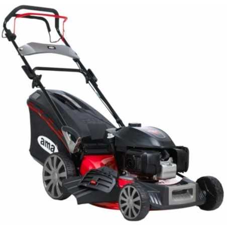 Cortacésped de gasolina AMA TRX 481H Honda de 166 cc, ancho de corte de 48 cm, recolector de césped de 60 L | Newgardenmac.com