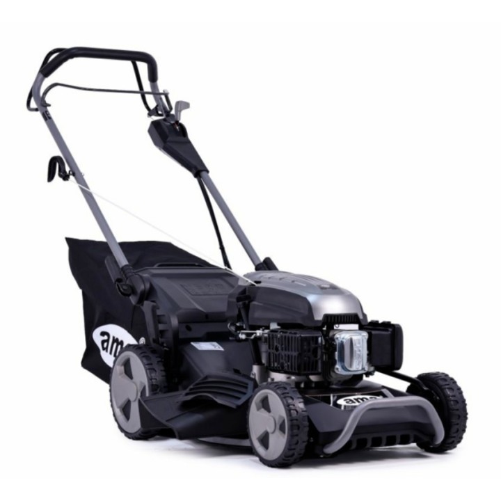 AMA TRX-48P Benzinrasenmäher, 196 cm³, 48 cm Schnittbreite, 75 l Grasfangkorb | Newgardenmac.com