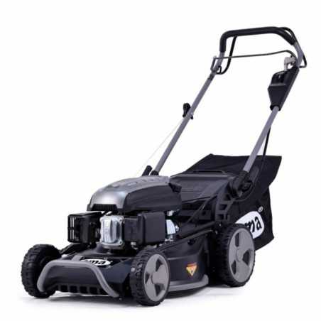 AMA TRX-48P petrol lawnmower, 196 cc, 48 cm cutting width, 75 L grass catcher