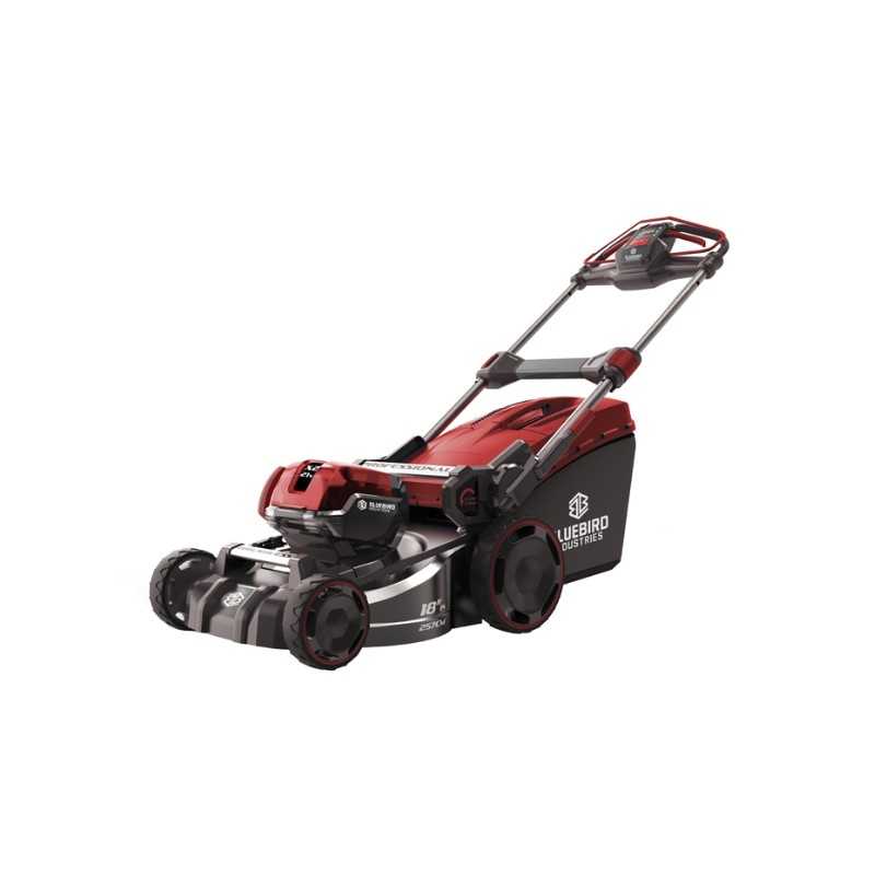 BLUE BIRD LM 22-41 lawnmower, cutting width 41 cm, 2 batteries included