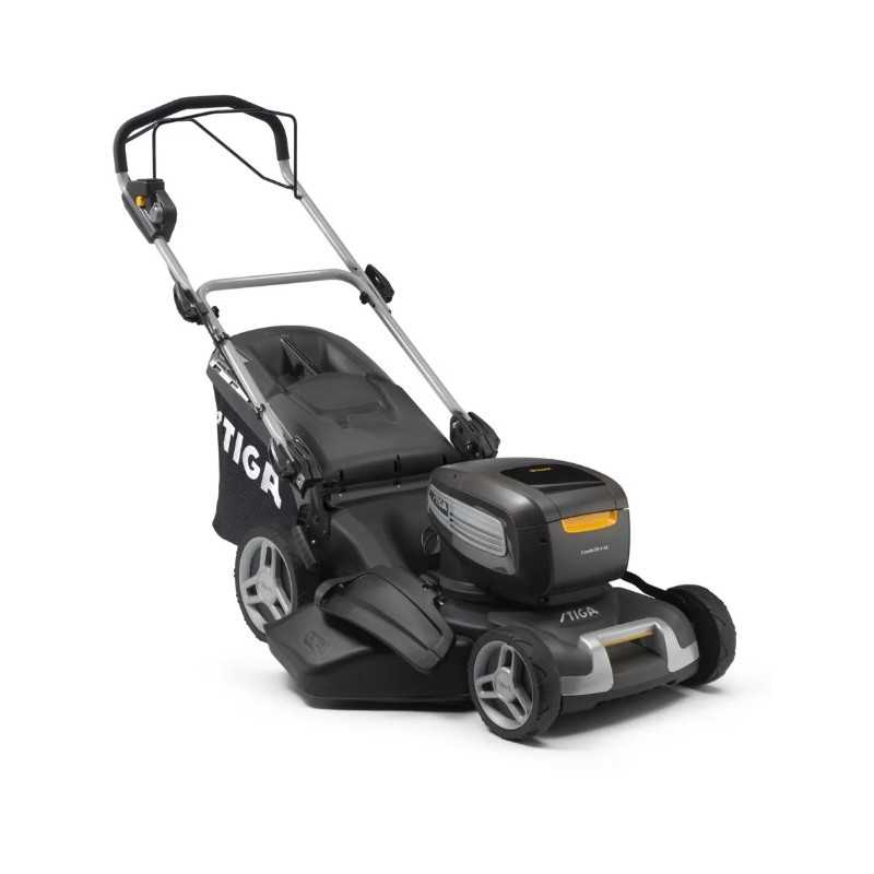 STIGA Combi 50 V AE battery-powered lawnmower, 48 cm cutting width, 70 L grass catcher