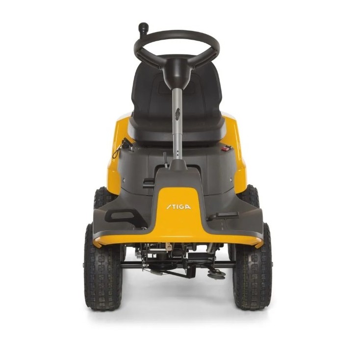 STIGA Park 300 RC 432cc petrol ride-on mower with front deck included | Newgardenmac.com