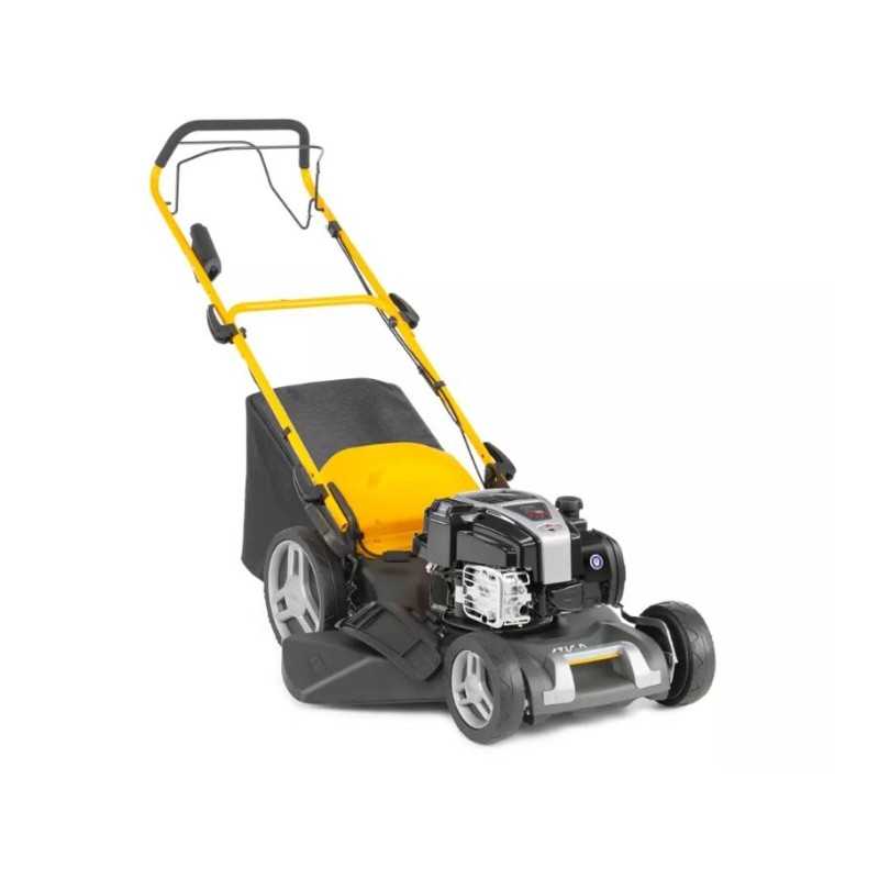 STIGA COMBI 48 SEQ B Benzin-Rasenmäher, 150 cm³, 46 cm Schnittbreite, 60 l Grasfangkorb