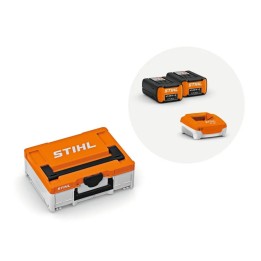 STIHL Power Box 1 consisting of 2 AP200S batteries and 1 AL301 charger | Newgardenmac.com