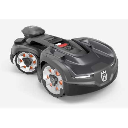 Tondeuse robot HUSQVARNA AUTOMOWER 435X AWD NOIRE 5000m² avec terminal de paiement électronique inclus | Newgardenmac.com