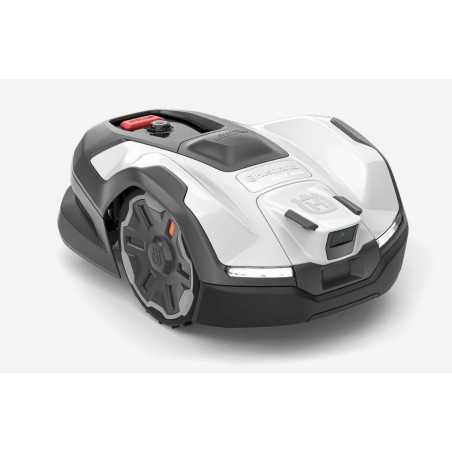 Robot lawnmower HUSQVARNA AUTOMOWER 410VE BLACK 1500m2 Plug In EPOS included | Newgardenmac.com